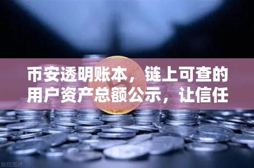 币安透明账本，链上可查的用户资产总额公示，让信任触手可及