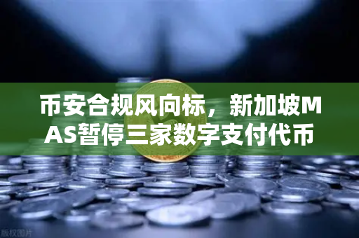 币安合规风向标，新加坡MAS暂停三家数字支付代币服务牌照申请的影响解析