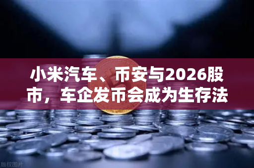 小米汽车、币安与2026股市，车企发币会成为生存法则吗？