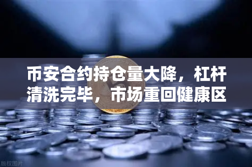 币安合约持仓量大降，杠杆清洗完毕，市场重回健康区间