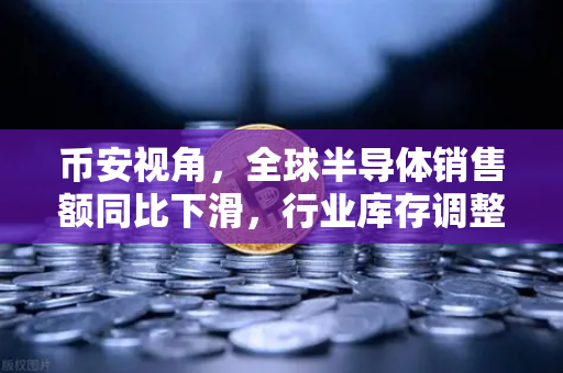 币安视角，全球半导体销售额同比下滑，行业库存调整周期仍在深化