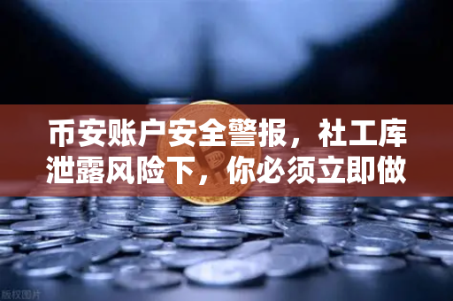 币安账户安全警报，社工库泄露风险下，你必须立即做的两件事