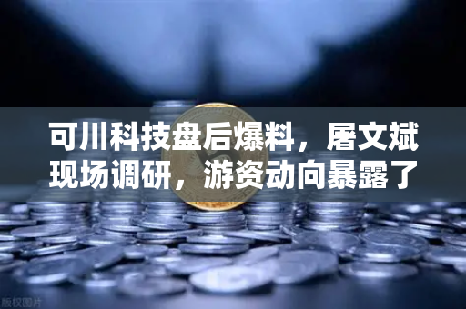 可川科技盘后爆料，屠文斌现场调研，游资动向暴露了啥？币安投资者的新机会？